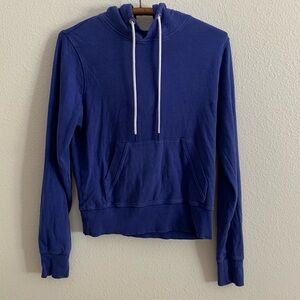 athleta women’s blue sweatshirt size small